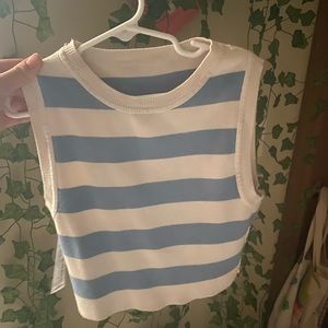 Zara striped tank